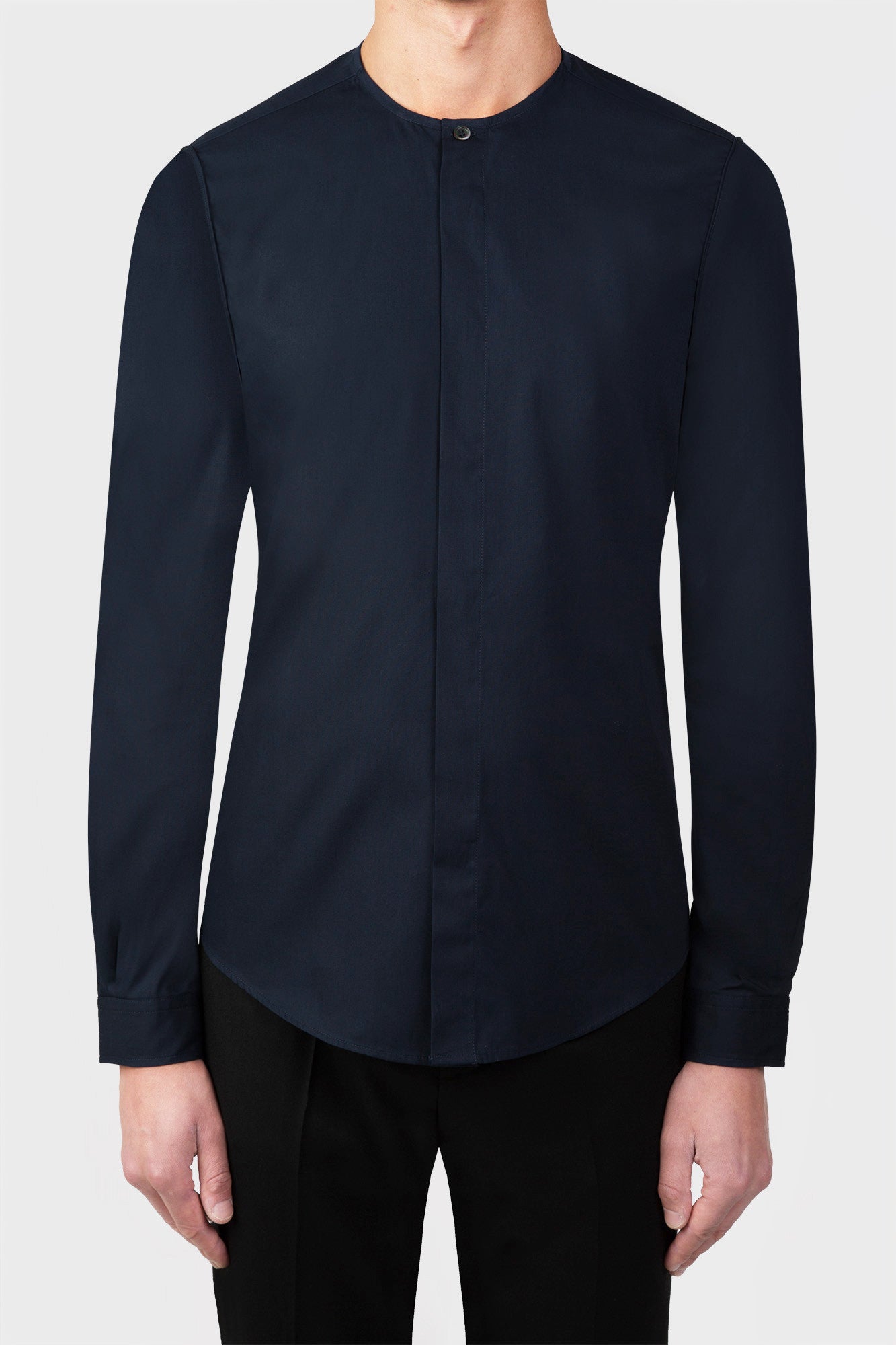 No Collar Shirt No Collar Shirt