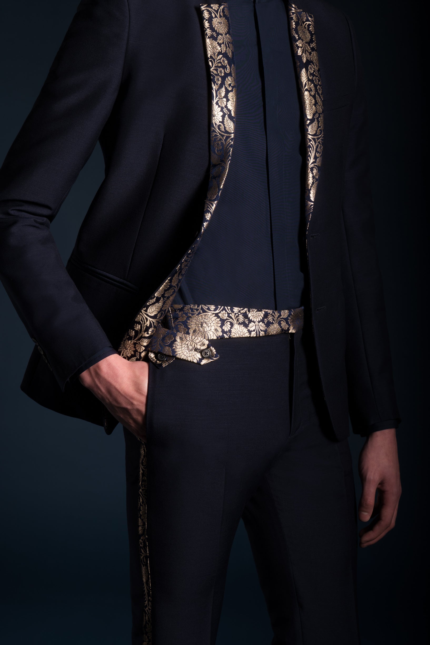 Sari Tuxedo Jacket